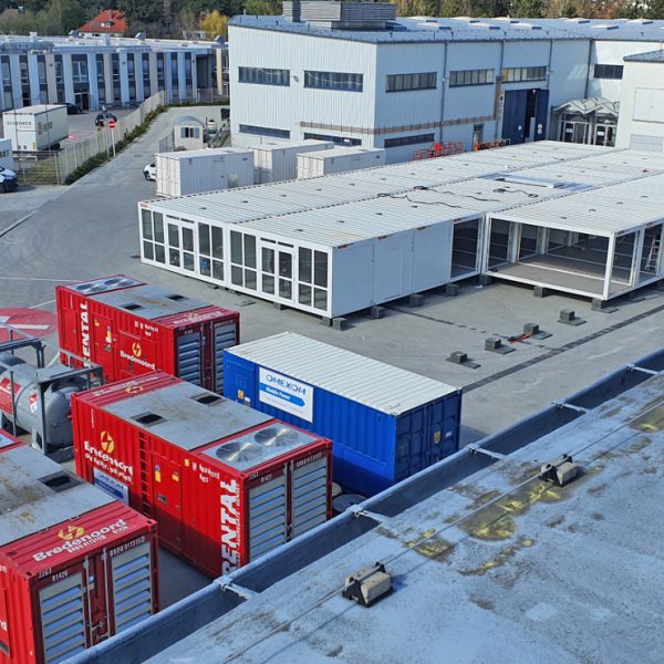 Notstromversorgung für das Corona Behandlungszentrum Jafféstrasse (Messe Berlin)